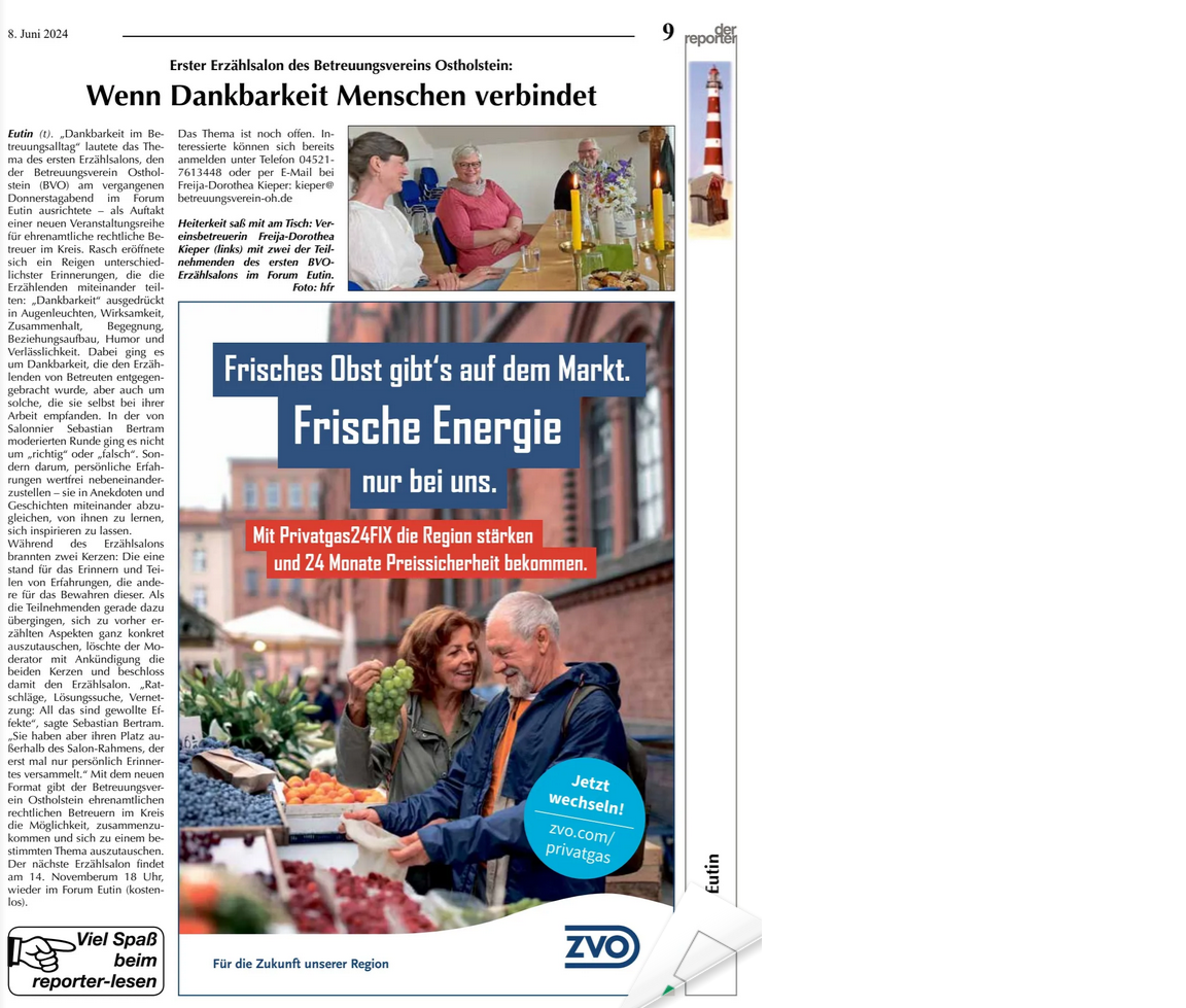 Erzählsalon 30. Mai 2024